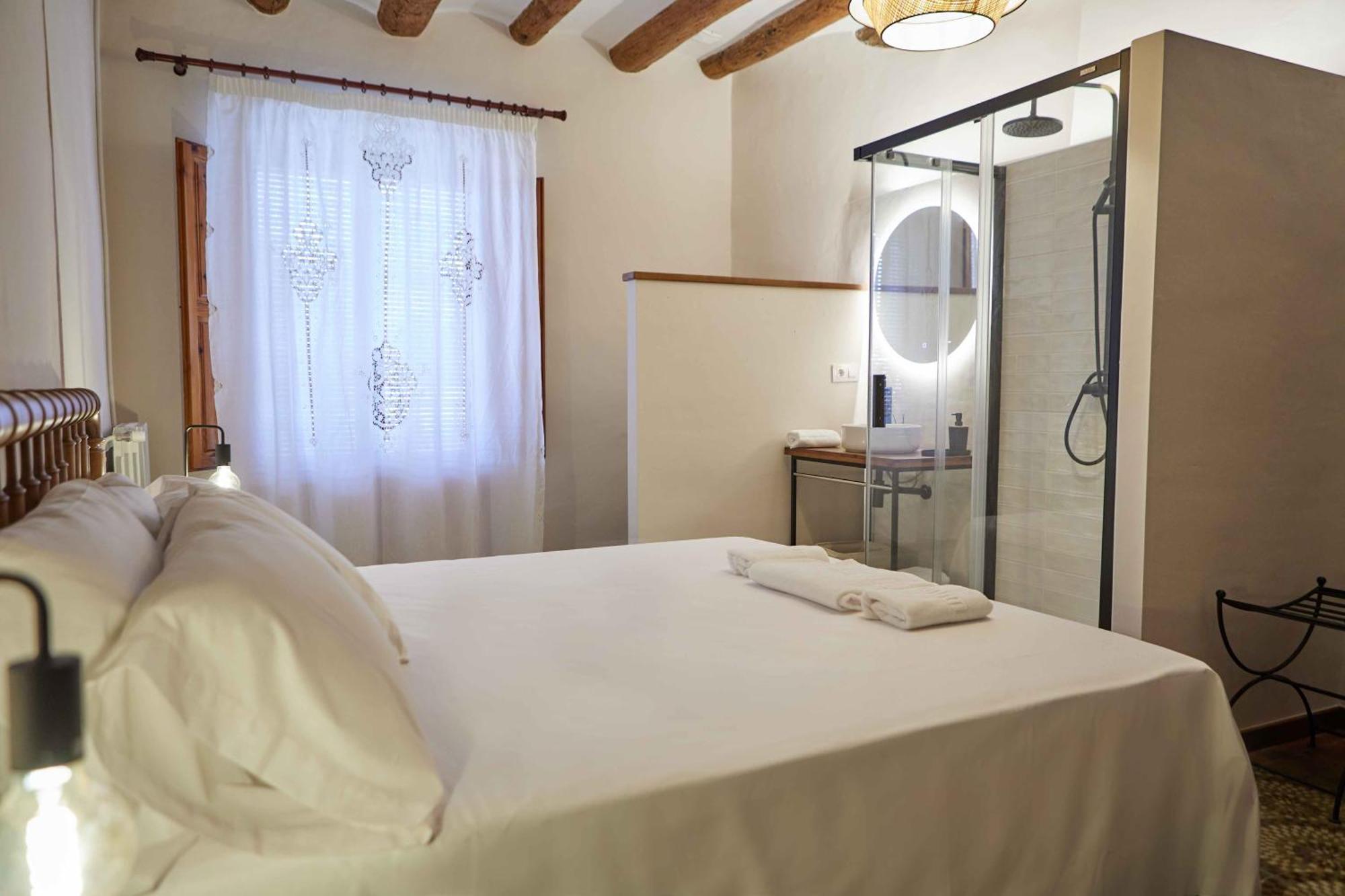 Masia Losar Villafranca del Cid Buitenkant foto