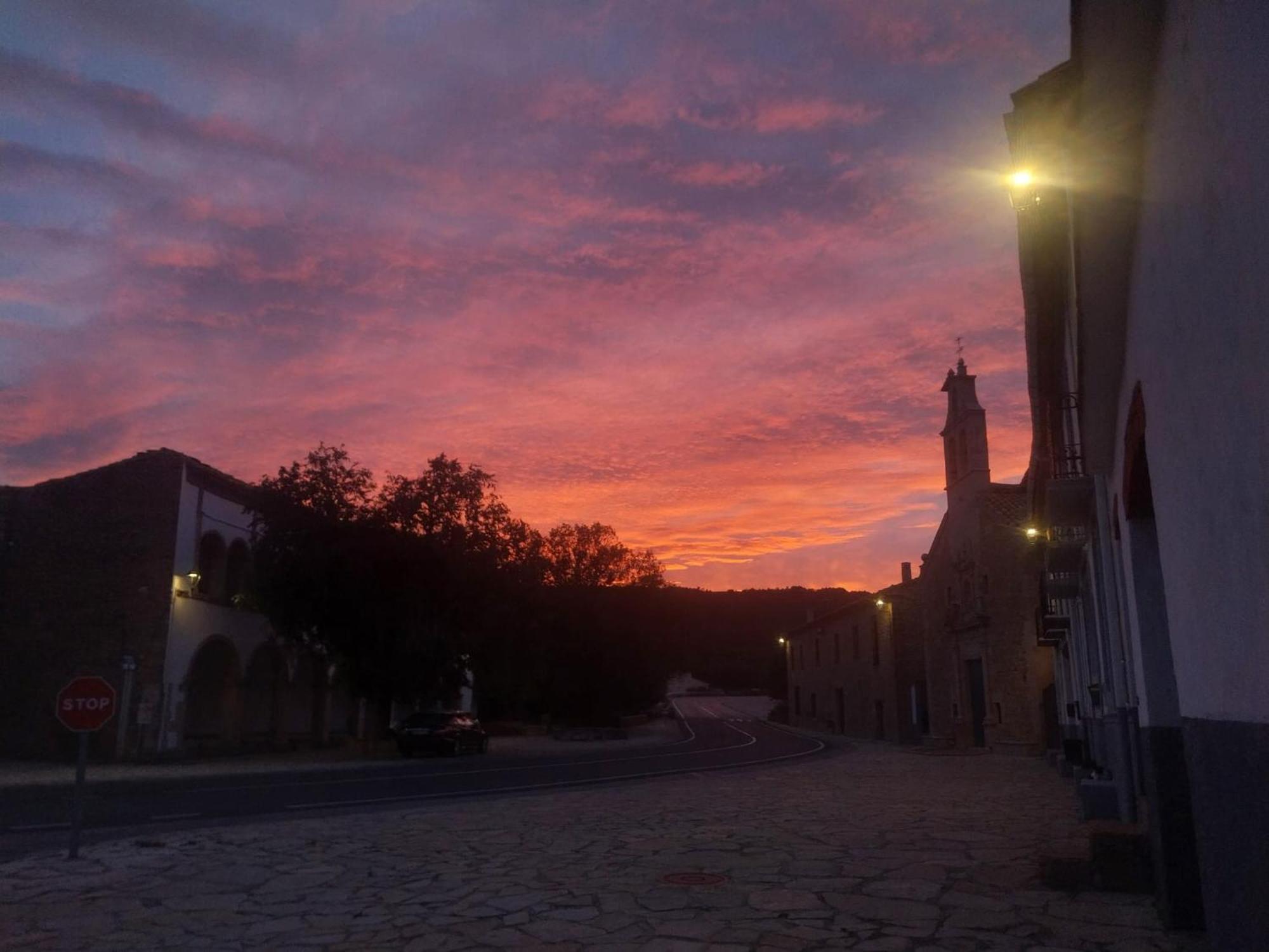 Masia Losar Villafranca del Cid Buitenkant foto