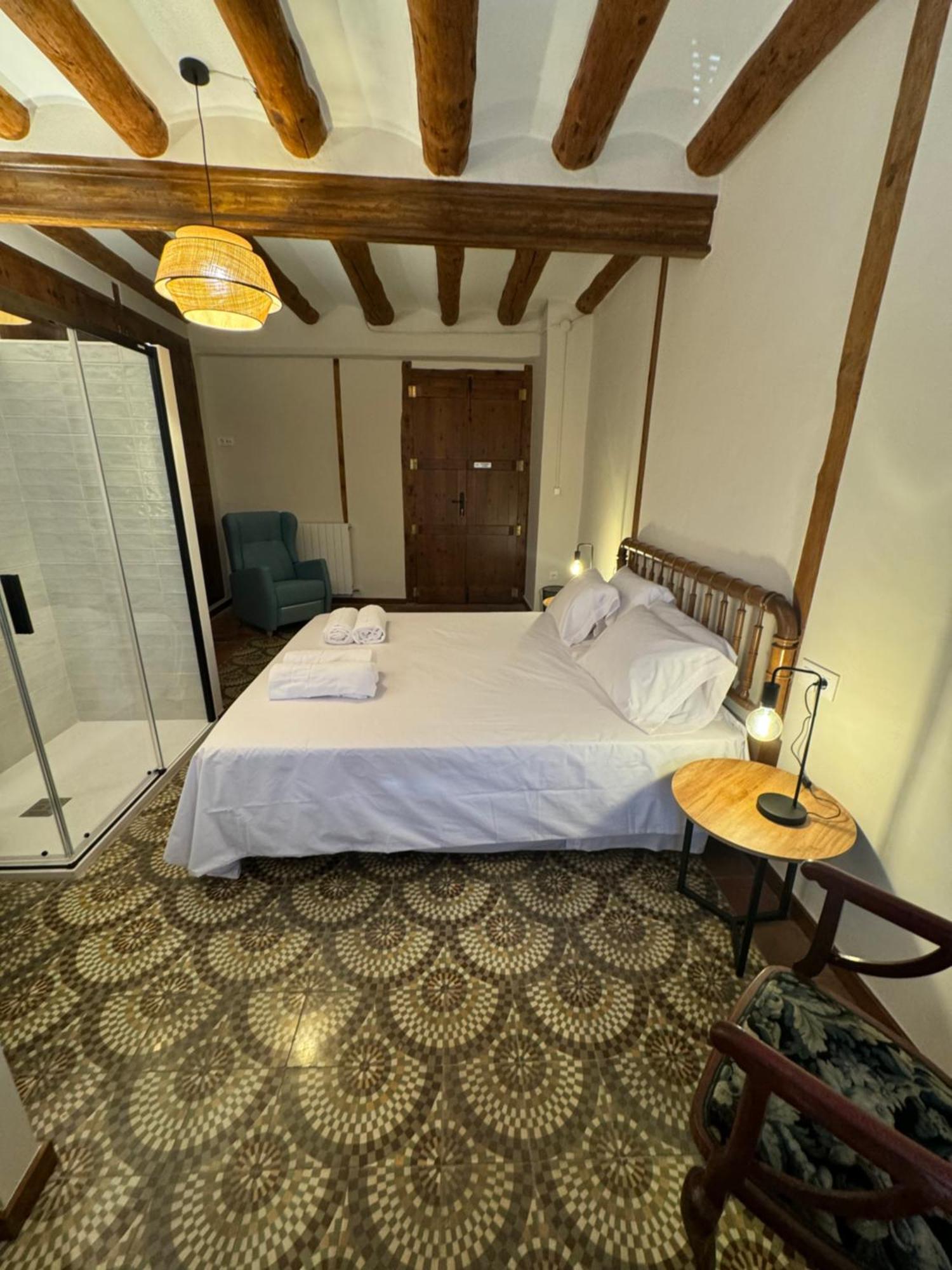 Masia Losar Villafranca del Cid Buitenkant foto