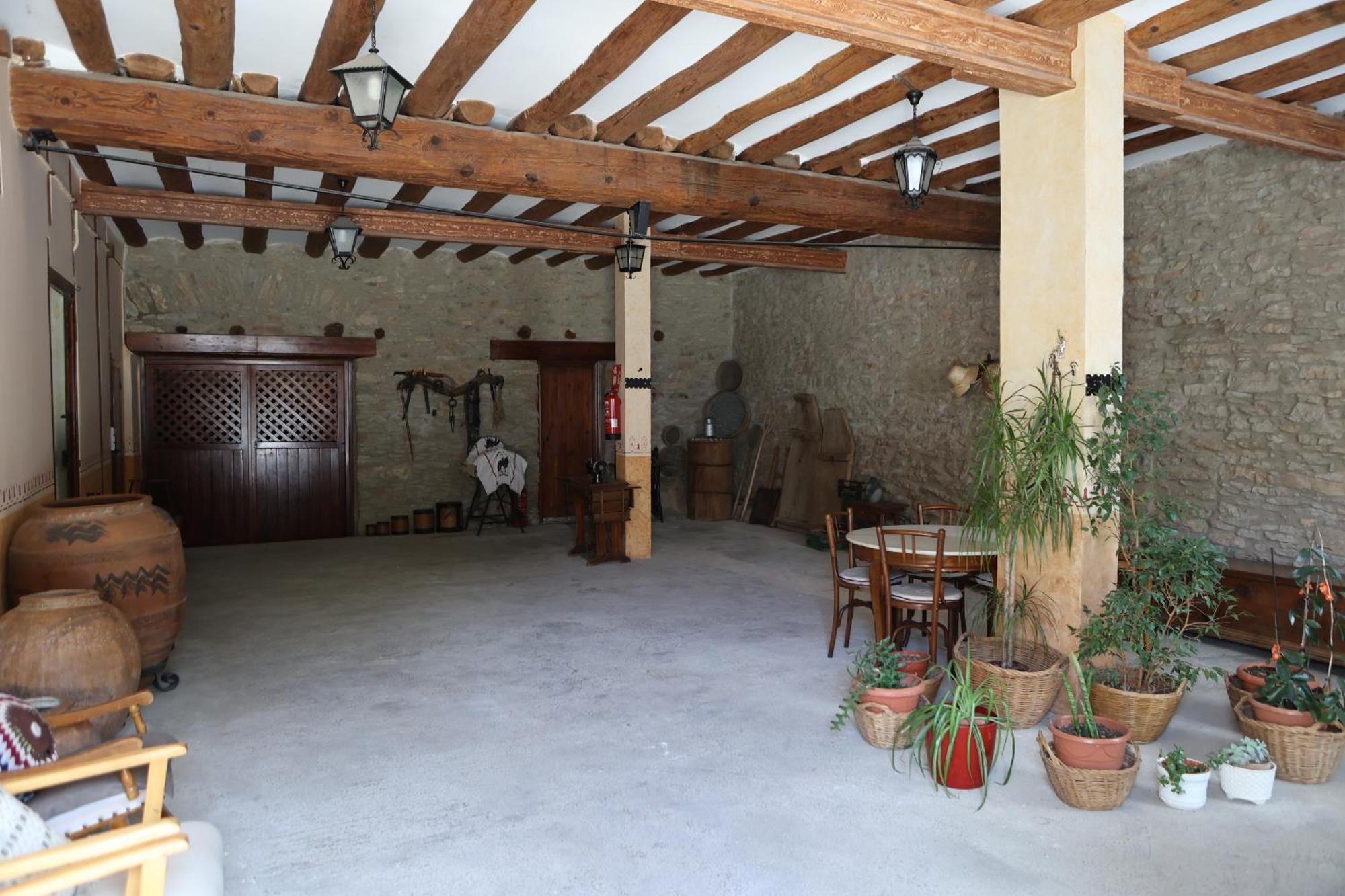 Masia Losar Villafranca del Cid Buitenkant foto