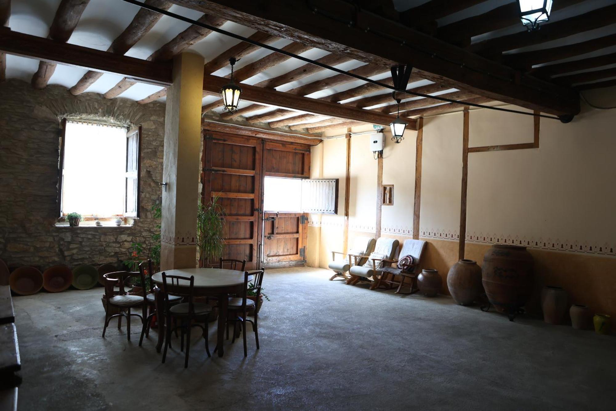 Masia Losar Villafranca del Cid Buitenkant foto