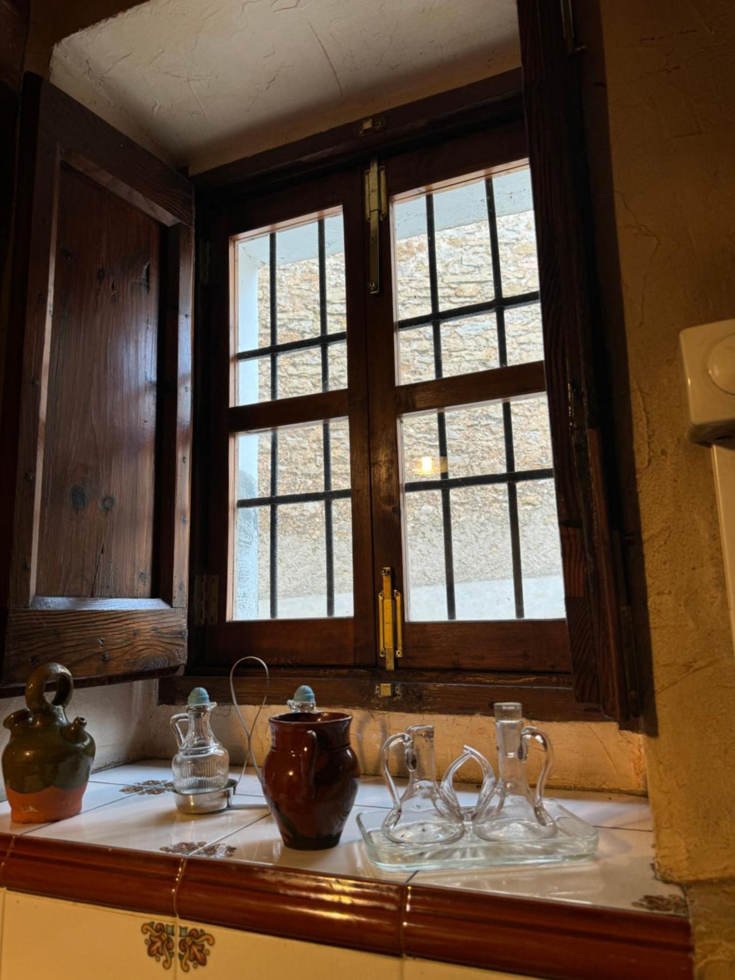 Masia Losar Villafranca del Cid Buitenkant foto