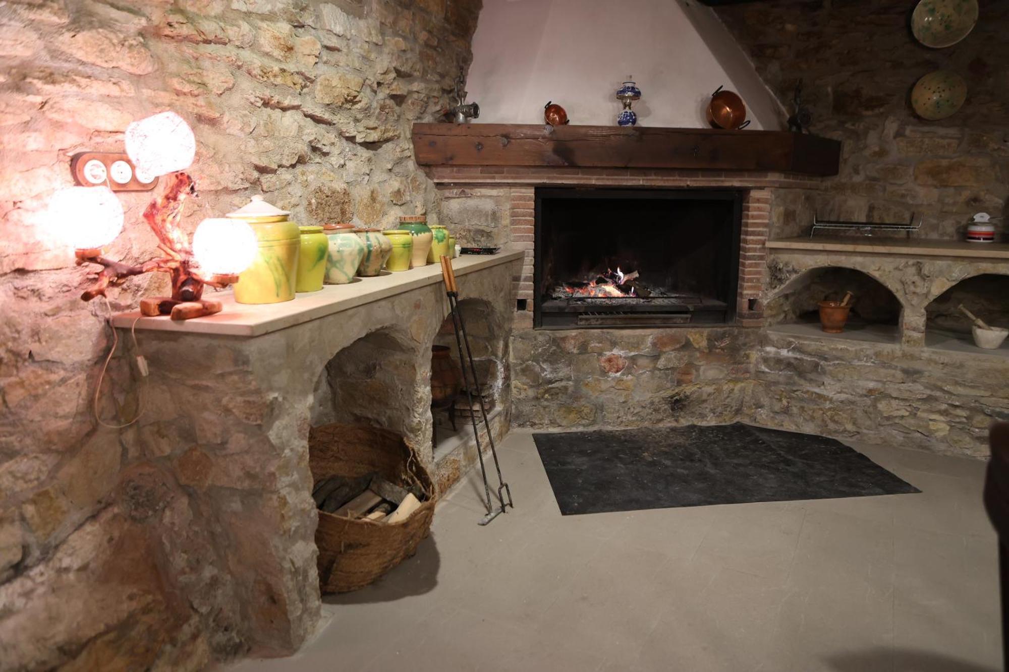 Masia Losar Villafranca del Cid Buitenkant foto